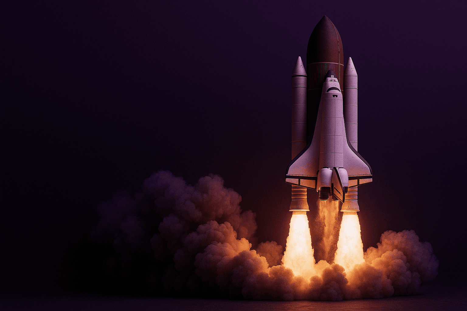 Ilustração foguete Dimx